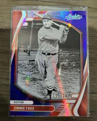 Jimmie Foxx [Spectrum Blue] #4 Baseball Cards 2022 Panini Absolute Prices