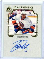 Zach Parise Hockey Cards 2021 SP Authentic UD Autographs Prices