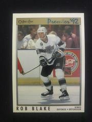 Rob Blake Hockey Cards 1992 O-Pee-Chee Premier Prices