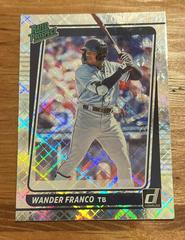 Wander Franco [Diamond Parallel] #RP1 Baseball Cards 2021 Panini Donruss Rated Prospects Prices
