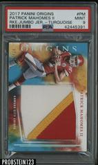 Patrick Mahomes II [Patch Autograph Turquoise] #104 Football Cards 2017 Panini Origins Prices