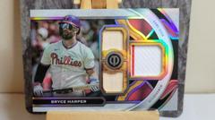 Bryce Harper Baseball Cards 2023 Topps Tribute Triple Relics Prices