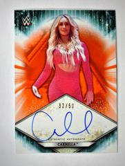 Carmella [Orange] Wrestling Cards 2021 Topps WWE Autographs Prices