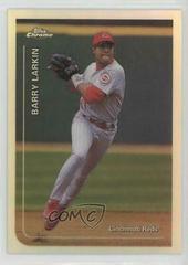 Barry Larkin [Refractor] #345 Baseball Cards 1999 Topps Chrome Prices
