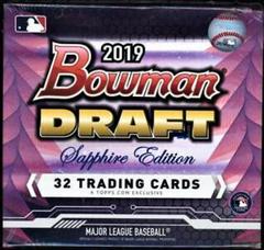 Hobby Box [Sapphire] Baseball Cards 2019 Bowman Draft Chrome Prices