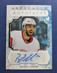 Robby Fabbri #AF-RF Hockey Cards 2023 Upper Deck Artifacts Autograph Facts Prices