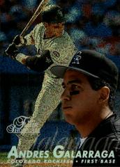 Andres Galarraga [Row 0] #114 Baseball Cards 1997 Flair Showcase Prices