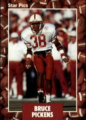 Bruce Pickens #102 Football Cards 1991 Star Pics Prices