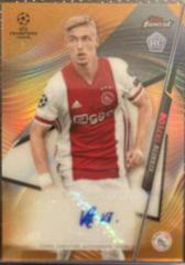 Kenneth Taylor [Orange Refractor] Soccer Cards 2020 Topps Finest UEFA Champions League Autographs Prices