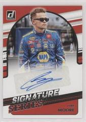 Cole Moore #SS-CM Racing Cards 2022 Panini Donruss Nascar Signature Series Prices