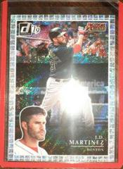 J.D. Martinez [Red] Baseball Cards 2019 Panini Donruss Action All Stars Prices