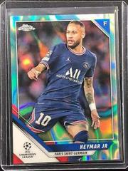 Neymar Jr [Aqua Lava Refractor] #50 Soccer Cards 2021 Topps Chrome UEFA Champions League Prices