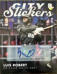 Luis Robert [Autograph] #CS-7 Baseball Cards 2023 Topps Big League City Slickers Prices