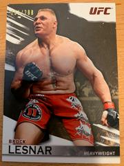 Brock Lesnar [Gold] Ufc Cards 2010 Topps UFC Knockout Prices