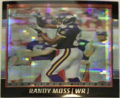 Randy Moss [Xfractor] #92 Football Cards 2001 Bowman Chrome Prices