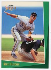 Scott Fletcher #140 Baseball Cards 1993 Score Select Prices