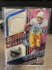 Austin Ekeler [Neon Pink] #SS-AEK Football Cards 2022 Panini Spectra Sunday Spectacle Prices