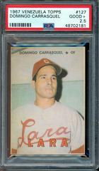 Domingo Carrasquel Baseball Cards 1967 Venezuela Topps Prices