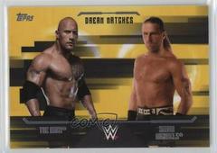 Shawn Michaels, The Rock [Gold] #D-4 Wrestling Cards 2017 Topps WWE Undisputed Dream Matches Prices