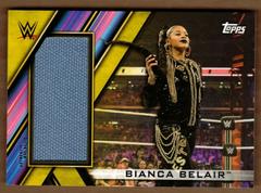 Bianca Belair [Gold] Wrestling Cards 2020 Topps WWE Women's Mat Relics Prices