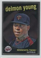 Delmon Young #C113 Baseball Cards 2008 Topps Heritage Chrome Prices