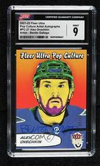 Alex Ovechkin [Artist Autograph] #PC-27 Hockey Cards 2021 Ultra Pop Culture Prices