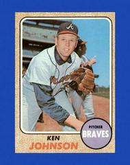 Ken Johnson #342 Baseball Cards 1968 Topps Prices