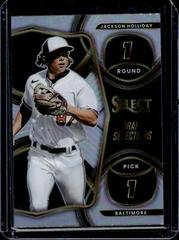 Jackson Holliday [Silver] Baseball Cards 2023 Panini Select Draft Selections Prices