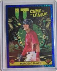 Marcelo Mayer [Blue Refractor Mega Box Mojo] #ICFL-3 Baseball Cards 2022 Bowman Chrome It Came To The League Prices