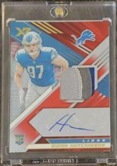 Aidan Hutchinson [Red] Football Cards 2022 Panini XR Rookie Swatch Autographs Prices
