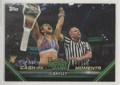 Bayley #CM-12 Wrestling Cards 2019 Topps WWE Money in the Bank Cash In Moments Prices