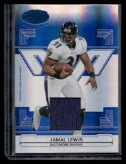 Jamal Lewis [Mirror Blue] #11 Football Cards 2006 Leaf Certified Materials Prices