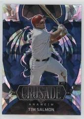 Tim Salmon [Navy Blue Ice] #16 Baseball Cards 2023 Panini Chronicles Crusade Prices
