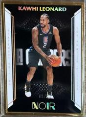 Kawhi Leonard [Metal Frame FOTL] #201 Basketball Cards 2019 Panini Noir Prices