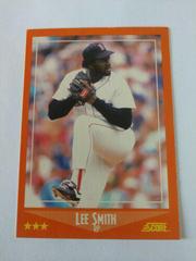 Lee Smith #20T Baseball Cards 1988 Score Traded Prices