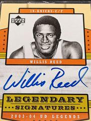Willis Reed Legendary Signatures #LS-WR Basketball Cards 2003 Upper Deck Legends Legendary Signatures Prices