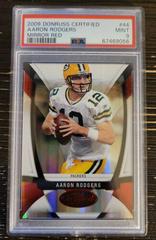 Aaron Rodgers [Mirror Red] #44 Football Cards 2009 Panini Donruss Certified Prices