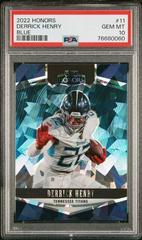 Derrick Henry [Blue] #11 Football Cards 2022 Panini Honors Prices