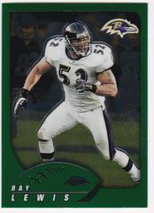 Ray Lewis Football Cards 2002 Topps Chrome Prices