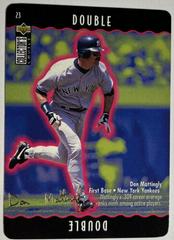 Don Mattingly [Flyout Gold Signature] #23 Baseball Cards 1996 Collector's Choice You Make Play Prices