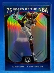 Kevin Garnett Basketball Cards 2021 Panini Mosaic 75 Years of the NBA Prices