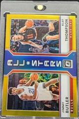 Jimmy Butler, Klay Thompson [Gold] #16 Basketball Cards 2022 Panini Donruss Optic All Stars Prices