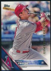 David Freese #44 Baseball Cards 2016 Topps Limited Edition Prices