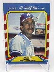Lonnie Smith #40 Baseball Cards 1987 Fleer Limited Edition Prices