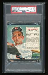 Nelson Fox [Hand Cut Without Tab] #5 Baseball Cards 1953 Red Man Tobacco Prices
