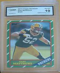 Clay Matthews Football Cards 2013 Topps Archives Prices