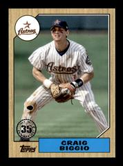 Craig Biggio #87TBU-28 Baseball Cards 2022 Topps Update 1987 Prices