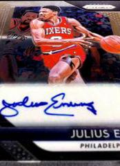 Julius Erving #SJEV Basketball Cards 2018 Panini Prizm Signatures Prices