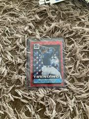 Wander Franco [Red] #T-7 Baseball Cards 2022 Panini Donruss Trending Prices