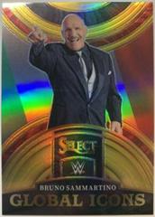 Bruno Sammartino [Gold] #6 Wrestling Cards 2023 Panini Select WWE Global Icons Prices
